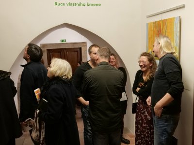 Vernisáž výstavy Drahomíry Malouškové, Ruce vlastního kmene 19. ledna 2023