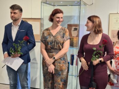 Vernisáž Trienále umělecké knižní vazby, 19. 9. 2025