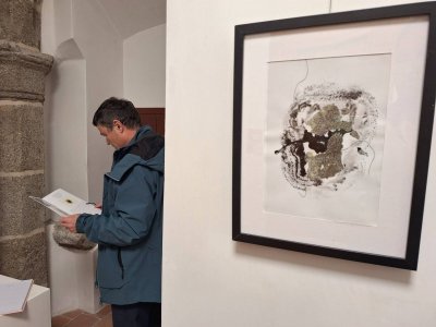 Vernisáž Křehkost ticha - A. Číhalová, 6. 11. 2025