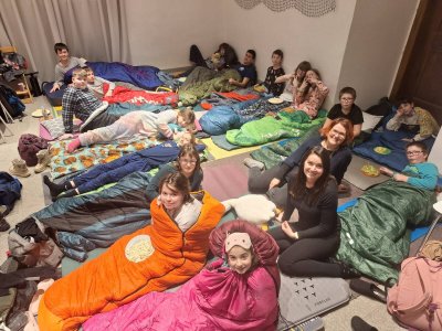 Potáborová přespávačka, 29.–30. 1. 2026