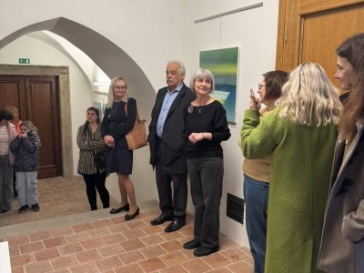 Komentovaná prohlídka výstavy Krajiny mysli s Jitkou Janíkovou, 14. 3. 2025
